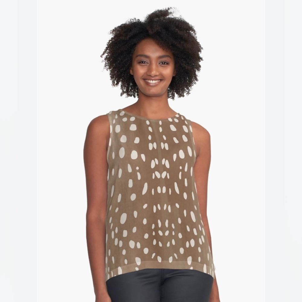 New Ann Taylor LOFT  Top cotton and silk elastic hem